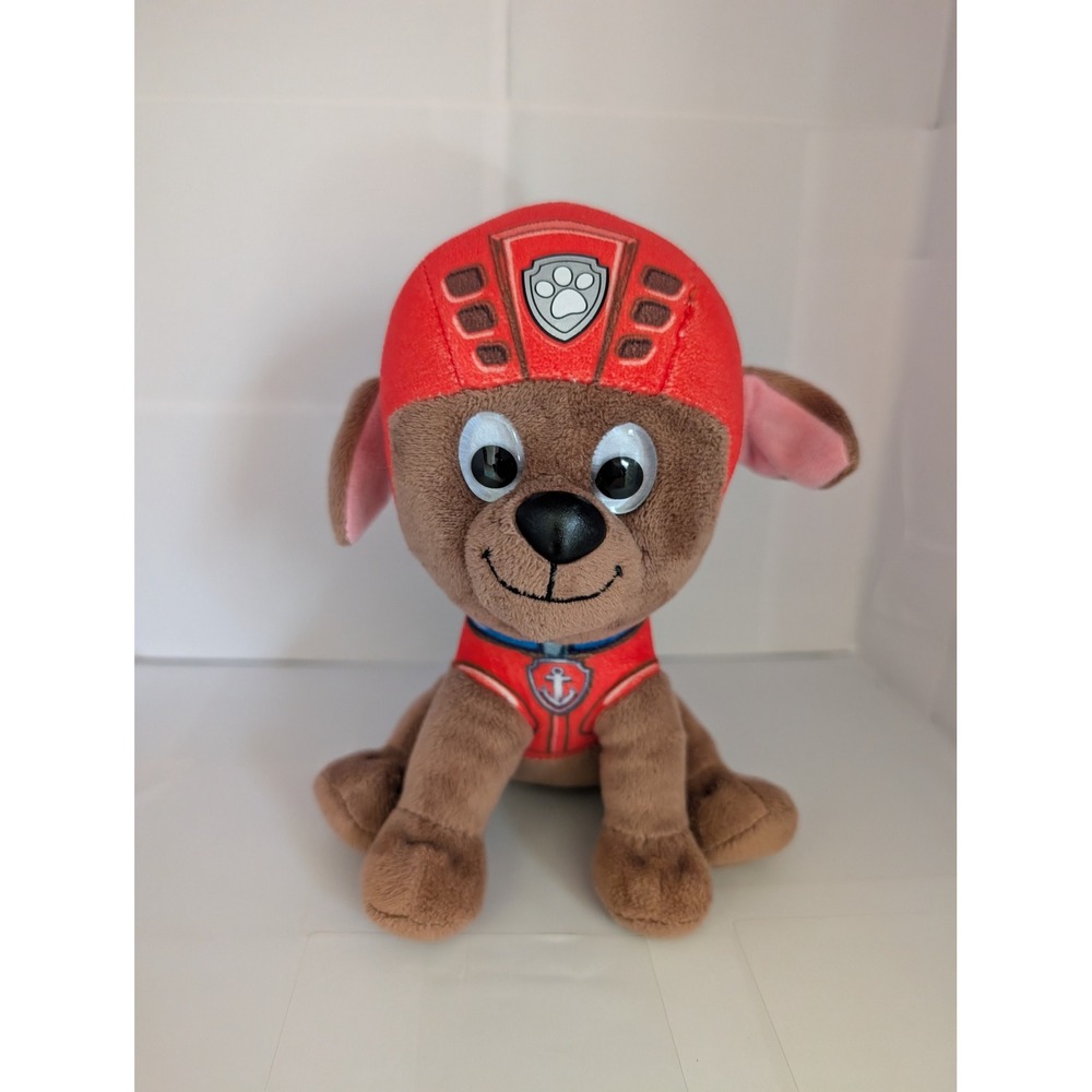 Paw Patrol Zuma Plush Stuffed Animal Orange Water Rescue Uniform 7 Inch Toy Soft